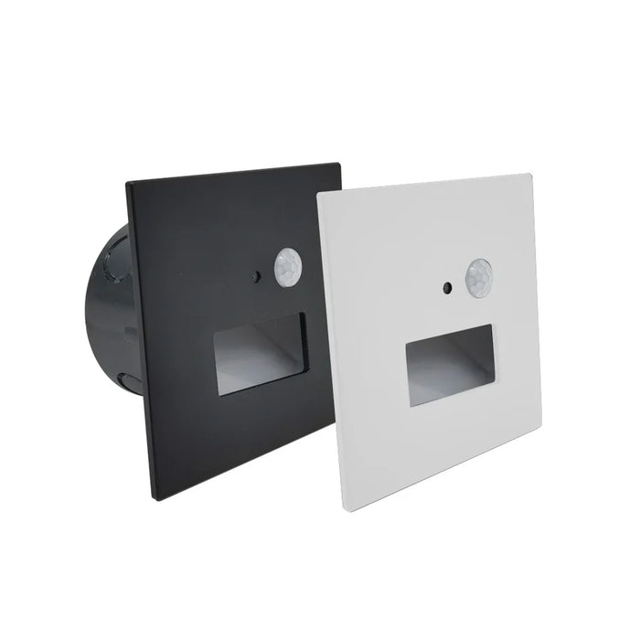 Eurotech MALI 2 Square Sensor CCT Step Light c/w Black and White Fascia