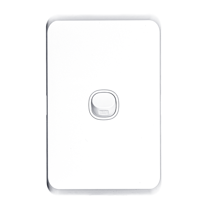 Tradesave Sleek 16A 2-Way Vertical 1 Gang Switch