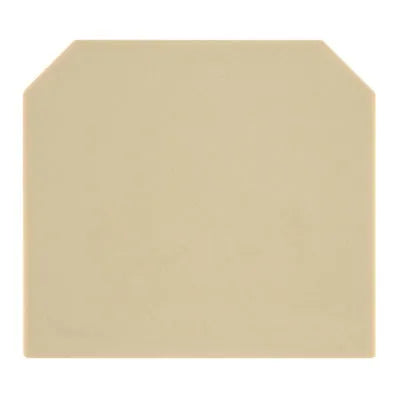 Weidmuller Terminal End Plate APSAK35/TWSAK16 Beige
