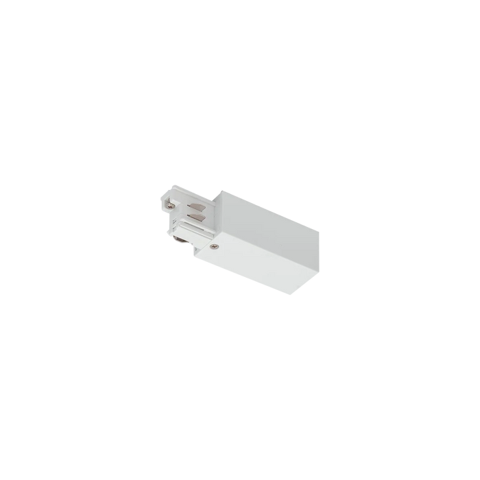 Halcyon Track 3 Circuit Mains Connector Earth.L-White