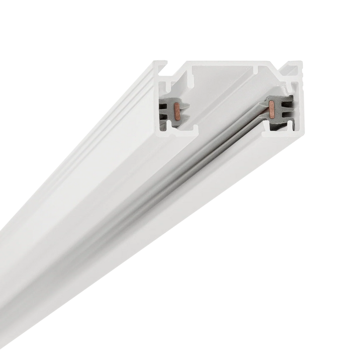 Halcyon Track 1 Circuit c/w Mains Feed & End Caps -2M-White