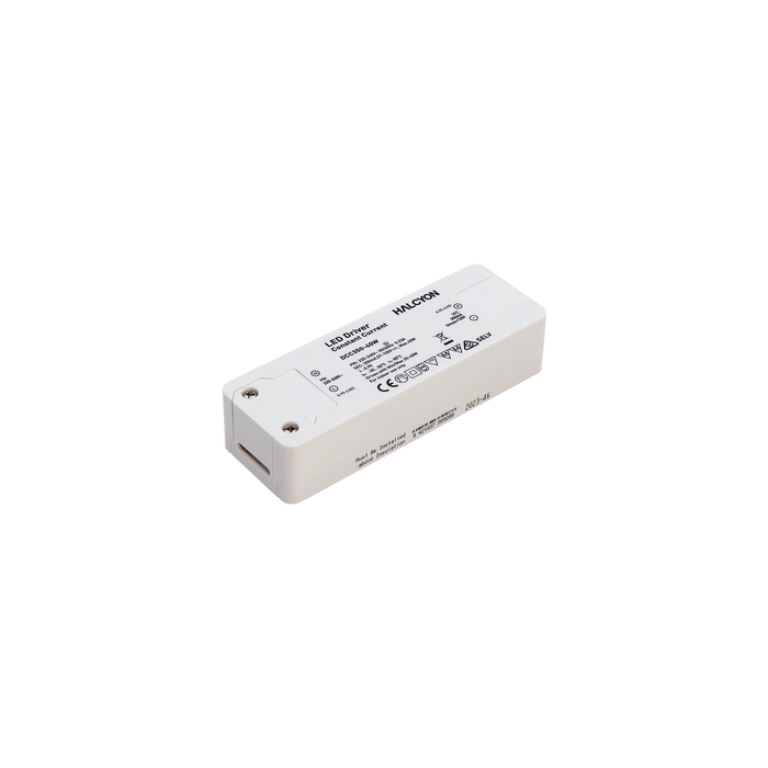 Halcyon Driver Non-Dimmable Pri:240V Sec:57-105V DC 350mA CC 20-40W