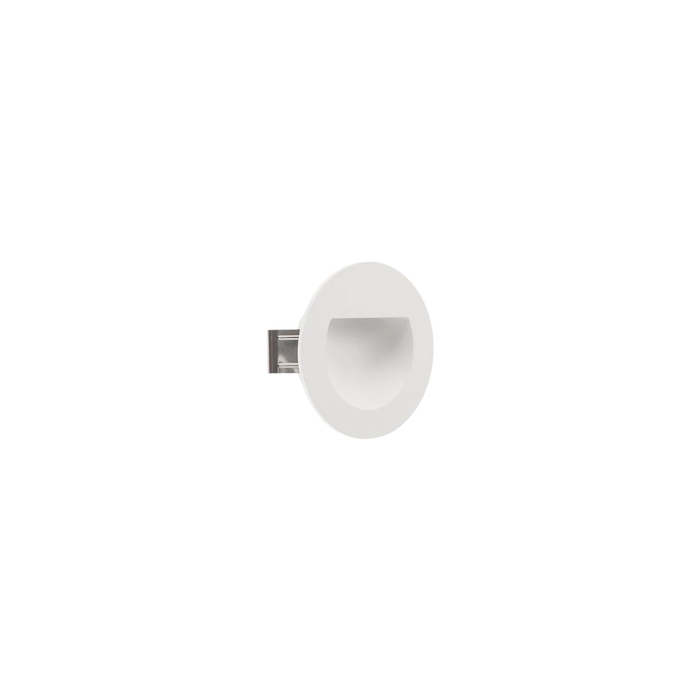 Halcyon Exterior Recess Stair Tread Round 3W 2700K 24V DC CV P65 White