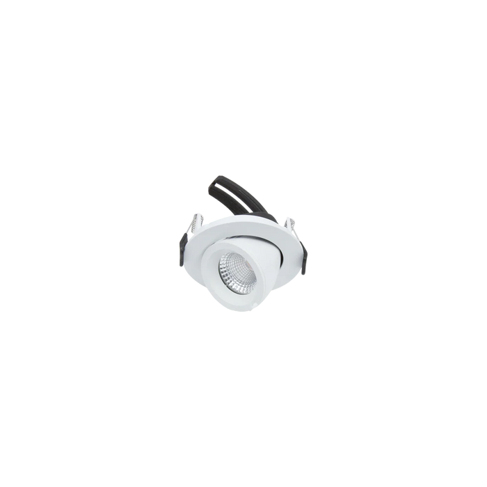 Halcyon LED Downlight 6W 3000K 85mm Round Tilt Rotate White No Driver