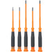 Klein Insulated Precision Screwdriver Set 5 Pce