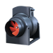 Ventair Torpedo DC Inline Fan Mixed Flow Continuous Select 150mm