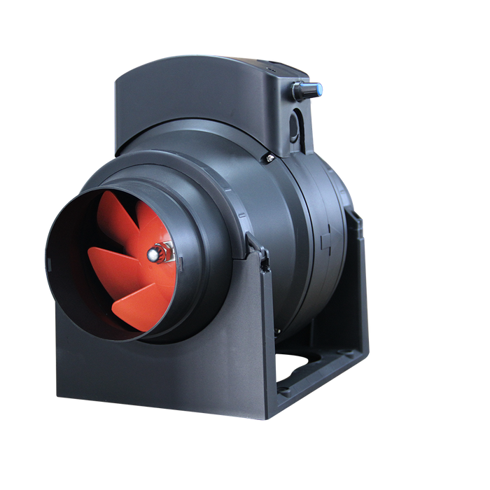 Ventair Torpedo DC Inline Fan Mixed Flow Continuous Select 100mm