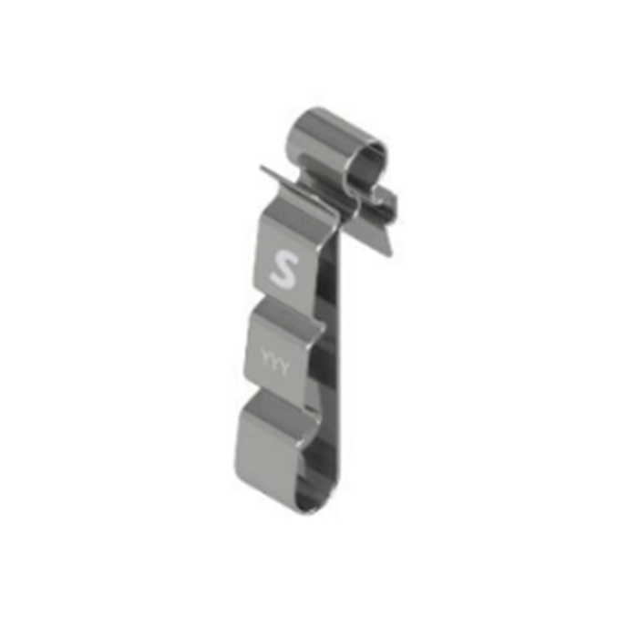 Schletter Stainless Steel Rail Cable Clip Silver