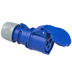 Emptec Connector 32Amp 3pole IP44 6h Black Shark