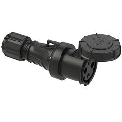 Emptec Connector 63Amp 3pole IP67 6h Black Twist