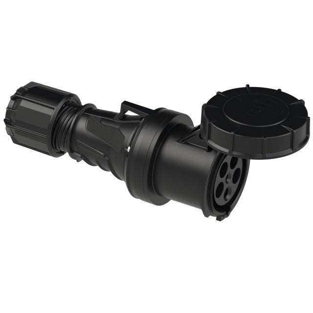 Emptec Connector 63Amp 5pole IP67 6h Black Twist. Price now reduced