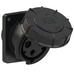 Emptec Connector 125Amp 3pole IP67 6h Black Twist