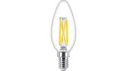 Philips 929003012279 Lamp LED 3.5W 2700K SES E14 Candle Clear B35