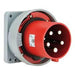 Emptec Plug 125Amp 5pole IP67 6h Panel Flanged Straight