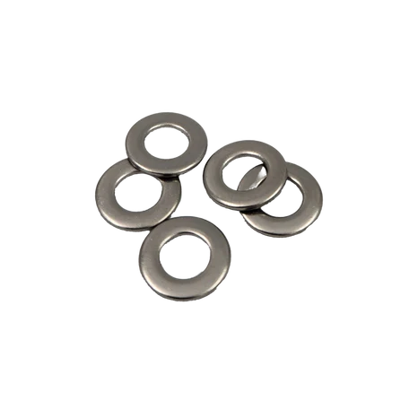 Black Smiths Washer M5 Flat Stainless 100pc