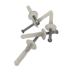 Black Smiths Nail Anchor 6.5x38mm Mushroom Nylon Zinc 50pc