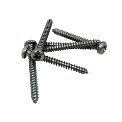 Black Smiths Screw Self Tapping 8Gx13mm Panhead Pozi Zinc 100pc