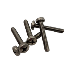 Black Smiths Machine Screw M5x40mm Panhead Phillips Stainless 50pc