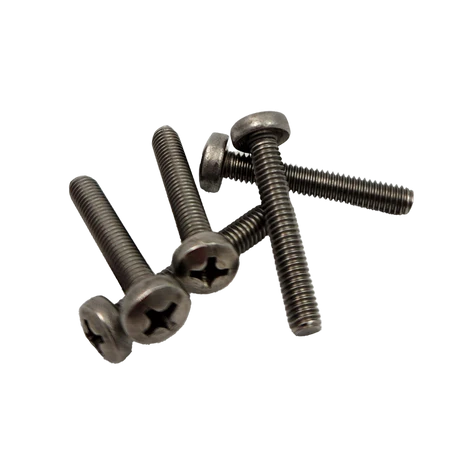 Black Smiths Machine Screw M5x50mm Panhead Phillips Stainless 50pc