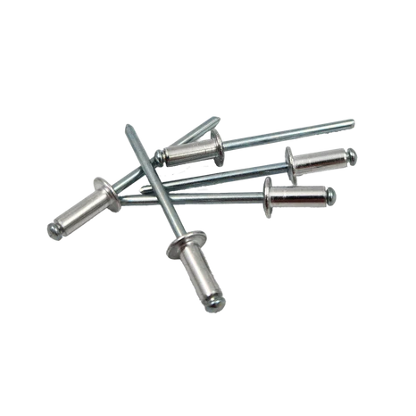 Black Smiths Rivet 1/8x1/2" Aluminium 100pc