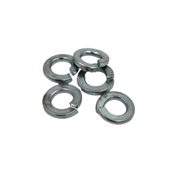Black Smiths Washer M5 Spring Zinc 100pc