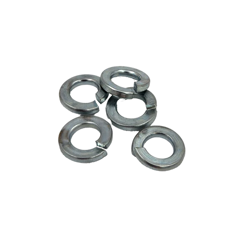 Black Smiths Washer M5 Spring Zinc 100pc