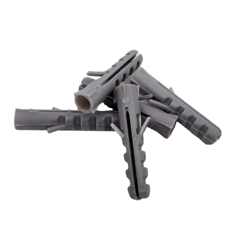 Black Smiths Wall Plug 7x35mm Nylon 100pc