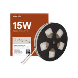 Halcyon Linear Tape Trade Flex Pro 24V DC 15W 2030lm/m 4000K CRI90 IP65 8mm - Trade Kit 10m