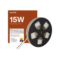 Halcyon Linear Tape Trade Flex Pro 24V DC 15W 1960lm/m 3000K CRI90 IP65 8mm - Trade Kit 5m