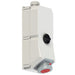 Emptec Socket 125Amp 5pole IP67 6h  M50 Mech Switch Surface Mnt