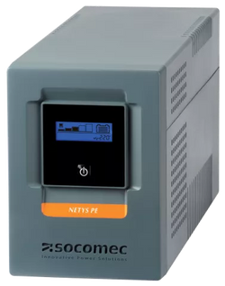 Socomec NeTYS PE 2000VA UPS AVR Stepwave LCD Display 1xUSB Cable and Battery Included