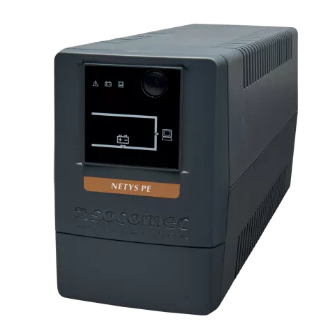 Socomec NeTYS PE 650VA Standby UPS AVR Stepwave 1xUSB Cable and Battery Included