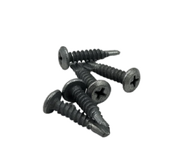 Black Smiths Tek Screw 8Gx12mm Wafer Head Phillips Zinc 100pc
