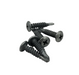 Black Smiths Tek Screw 8Gx12mm Wafer Head Phillips Zinc 100pc