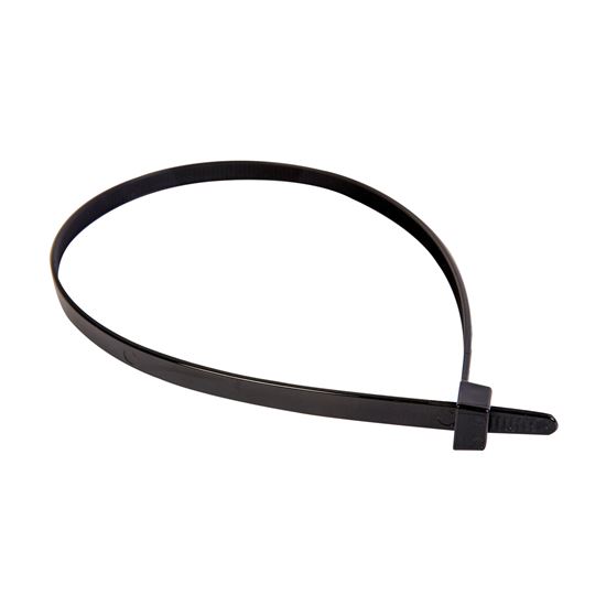 Dynamix Cable Tie UV 3.6 x 200mm Nylon Black 100 Pack