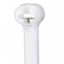 Dynamix Cable Tie Barb Lock 3.6 x 300mm Stainless Steel Natural