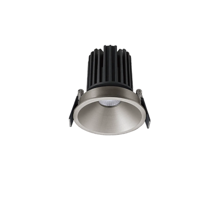 Glight 8W Recessed Fixed Downlight RA90 3000K 38D Triac IP54 IC-F Brushed Varnish Dim