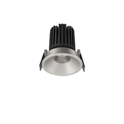 Glight 8W Recessed Tiltable Downlight RA90 3000K 38D Triac IP54 IC-F Brushed Varnish Dim