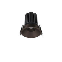 Glight 8W Recessed Tiltable Downlight RA90 3000K 38D Triac IP54 IC-F Dark Bronze Dim