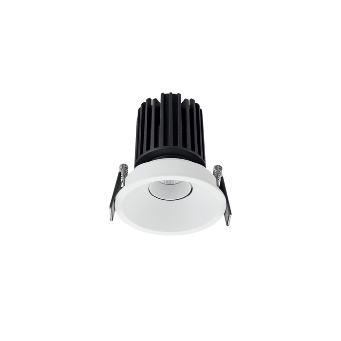 Glight 8W Recessed Tiltable Downlight RA90 3000K 38D Triac IP54 IC-F White Dim