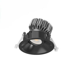 Halcyon Downlight Gimbal 7.2W/9.2W/11W 3/4K CRI90 60deg DX Dimmable Driver Black
