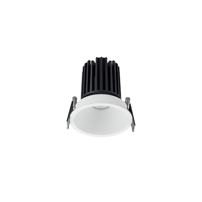 Glight 8W Recessed Fixed Downlight RA90 3000K 38D Triac Dim White IP54IC-F