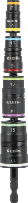 Klein 8In1 Impact Rated Flip Socket Set - Met 7 To 17mm