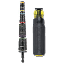 Klein 8In1 Metric Flip Socket W/Ratchet Handle 7-17mm