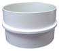 Manrose 150mm Round PVC Tube Connector Simx