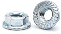 Multistrut Nut Flanged M6 ZP