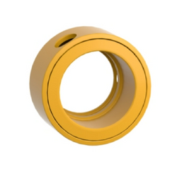 Telemecanique Pushbutton 22mm Mushroom 40mm Padlock Guard Yellow