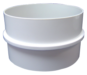 Simx 100mm Duct Joiner Plastic