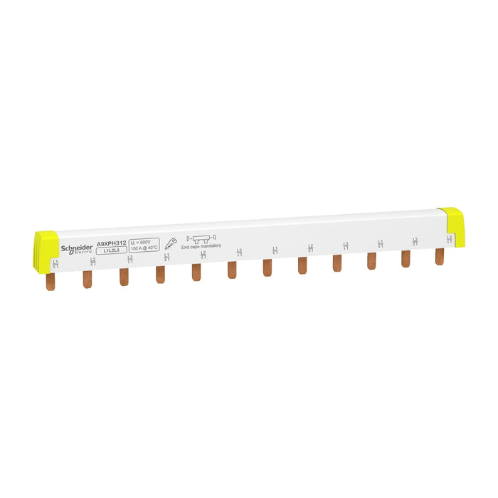ACTI9 COMB BUSBAR 3P 100A 12MOD.