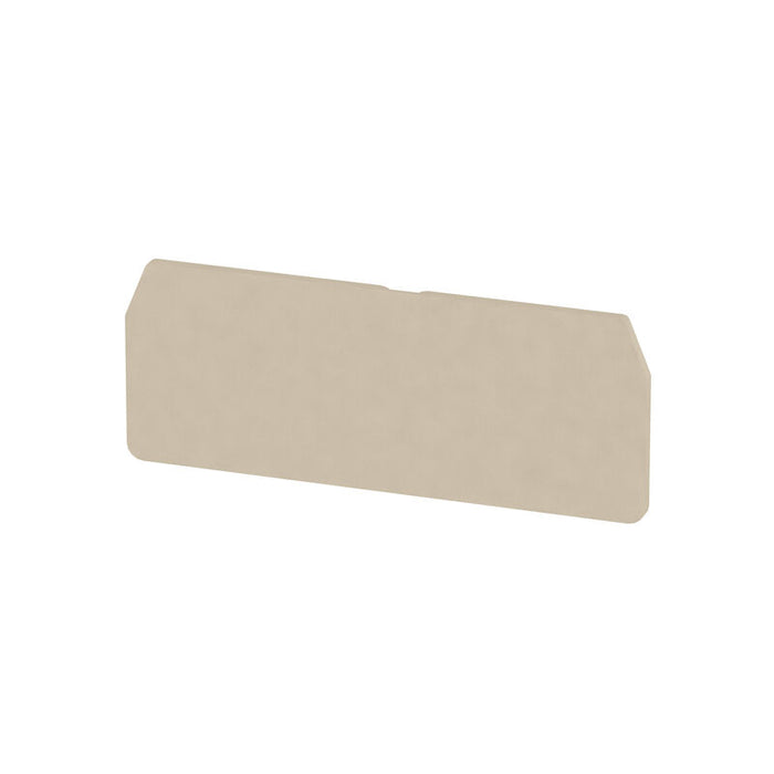 Weidmuller 1608800000 Terminal End Plate Beige